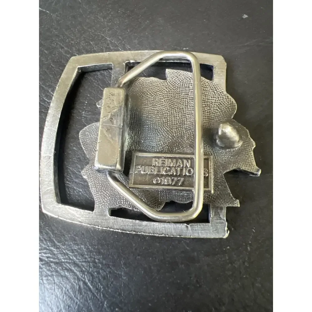 Reman Publications AG is My Bag belt silver buckle OS